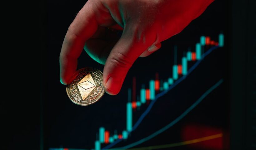 Графік зростання курсу Ethereum