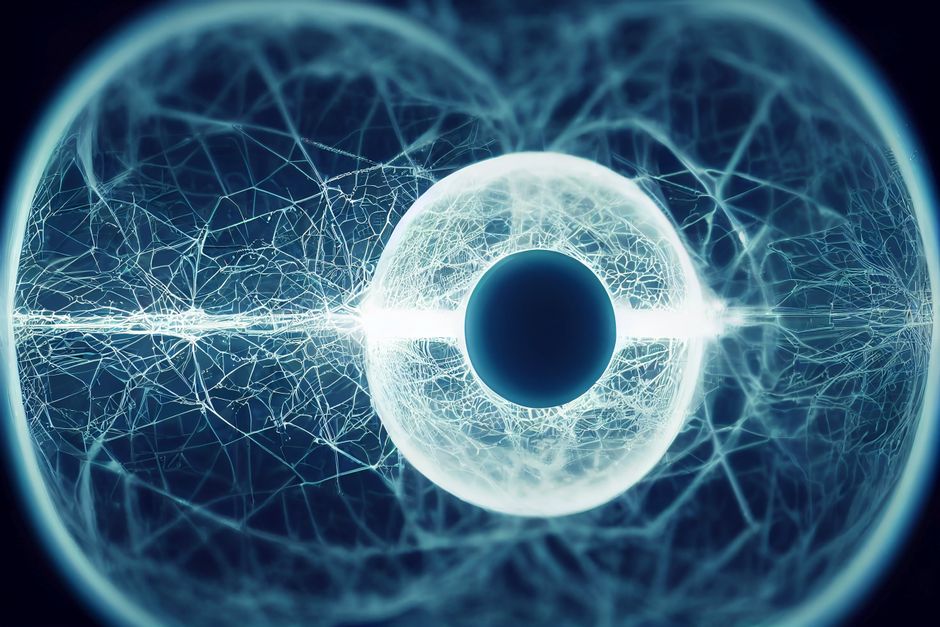 Ілюстрація технології штучного інтелекту та нейромереж